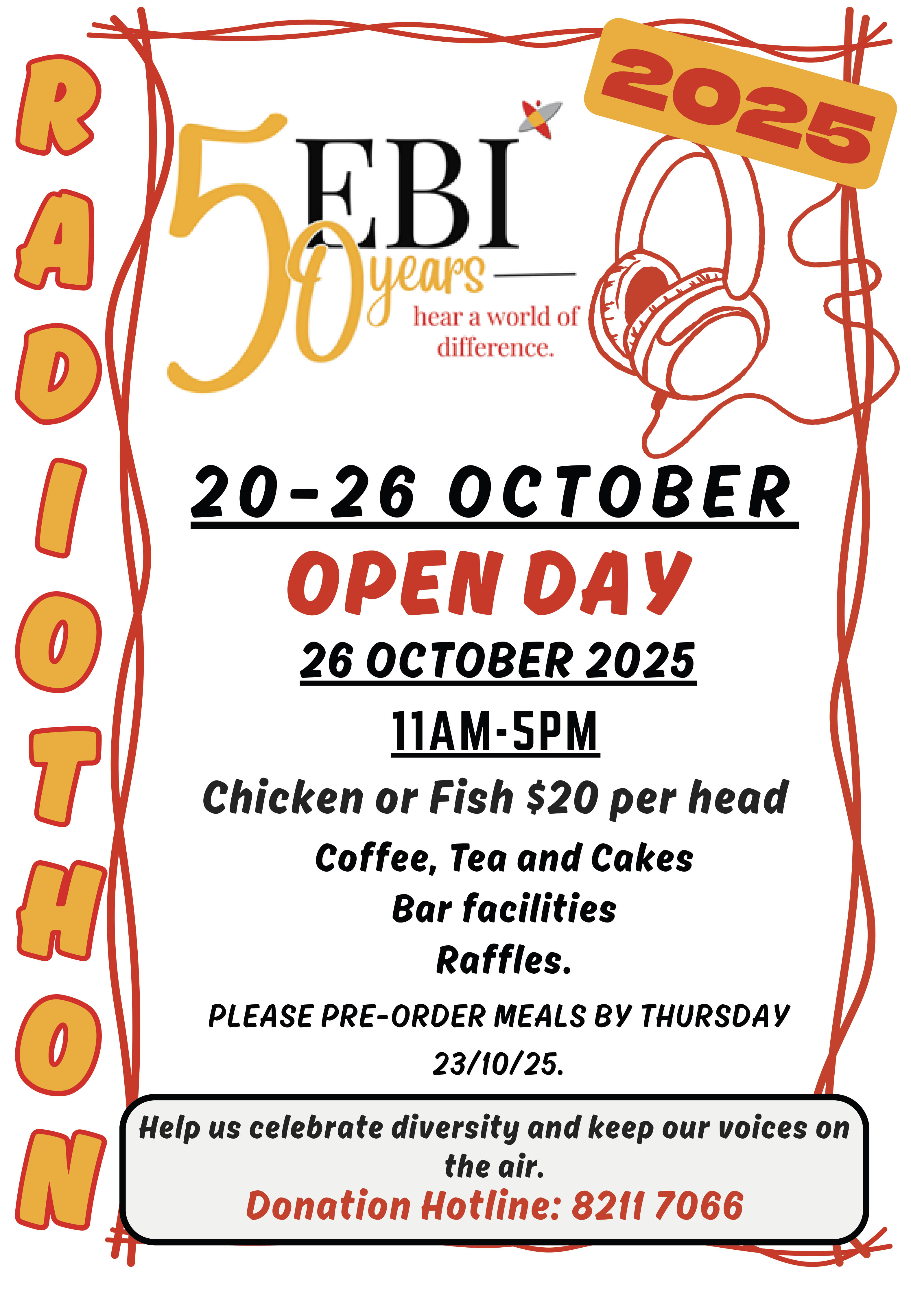 2025 Radiothon Open Day